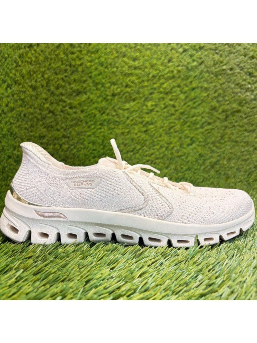 Skechers Arch Fit Glide-Step Elevate Womens Size 6.5 Athletic Shoes Sneakers